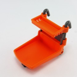 Playmobil 12893 Playmobil Chariot Porte Bagage Orange